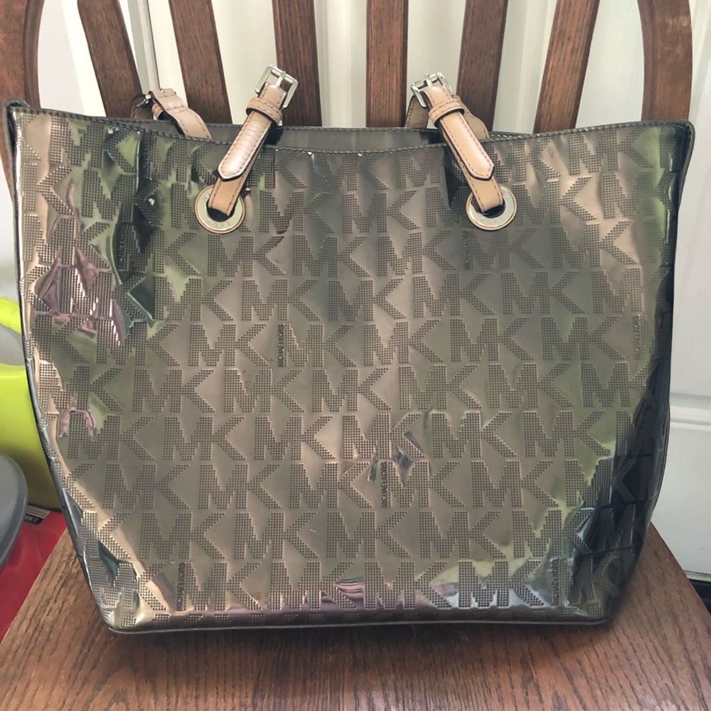 Metallic Michael Kors Purse
